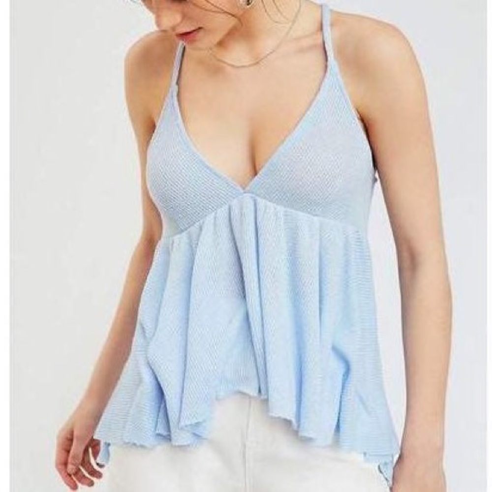 Urban Outfitters light blue top
